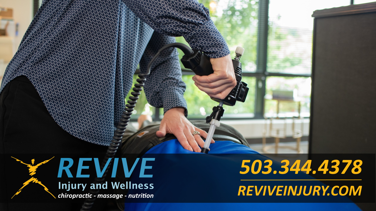 Revive_Injury_Wellness_Chiropractic_Care_Milwaukie_Oregon_Low_Force_Spine_Adjustment_Method_Arthrostim Milwaukie chiropractor chiropractic care health wellness nutrition back neck pain relief Milwaukie Oregon